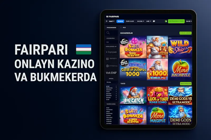 Fairpari onlayn kazino va bukmekerda