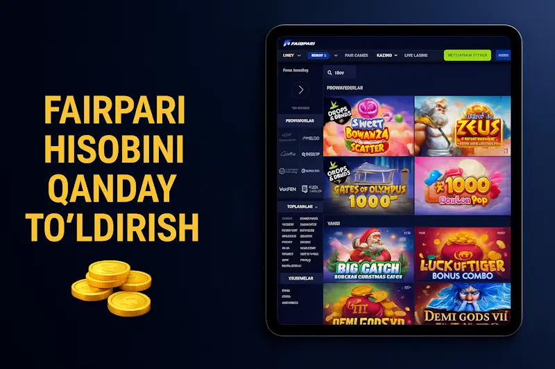 Fairpari hisobini qanday to'ldirish